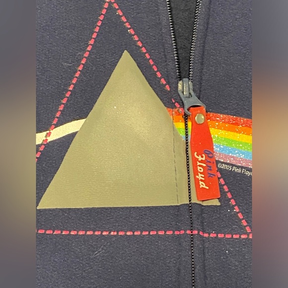 2005 Pink Floyd zip up hoodie. Size S 3/5​ - Picture 3 of 4